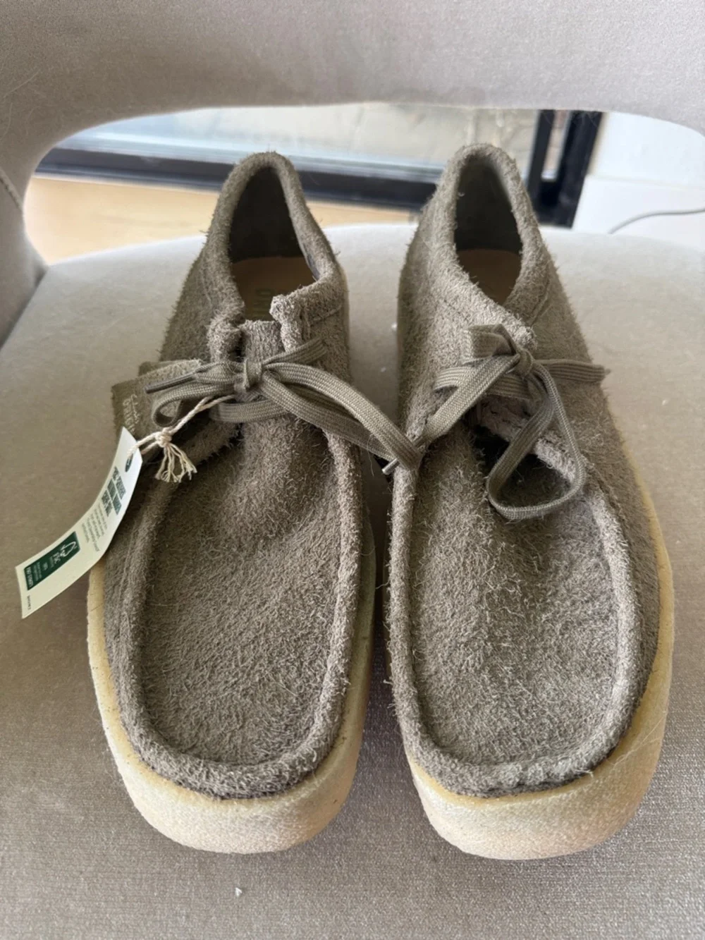 Clark’s Wallabee Suede in Khaki